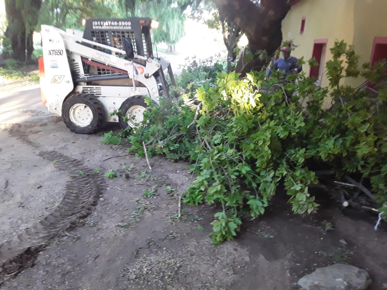 OBRAS PBLICAS: ARREGLOS EN LAS CALLES TRAS LA TORMENTA