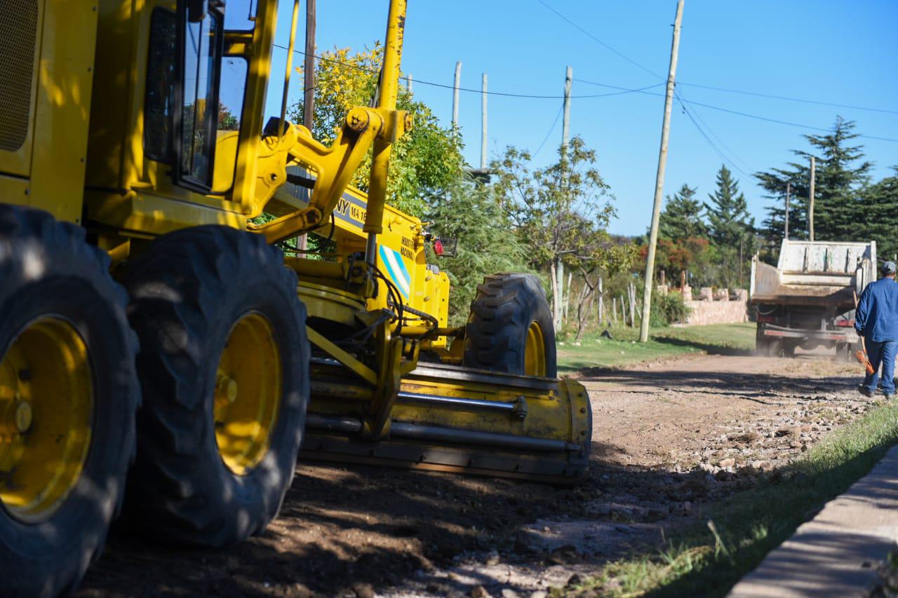 Obras Pblicas: reparacin de calles en barrio Las Gemelas