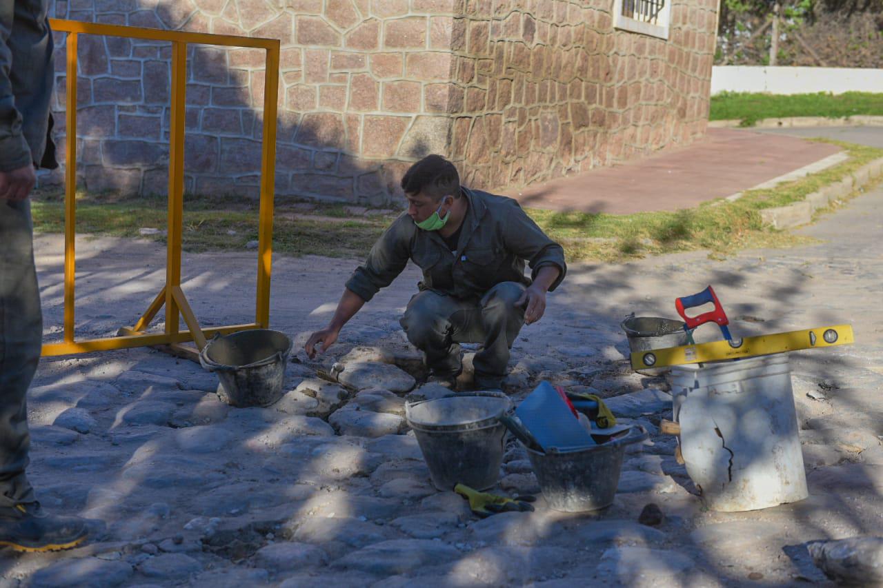 Obras Pblicas: el Municipio contina con los trabajos de reparacin de badenes