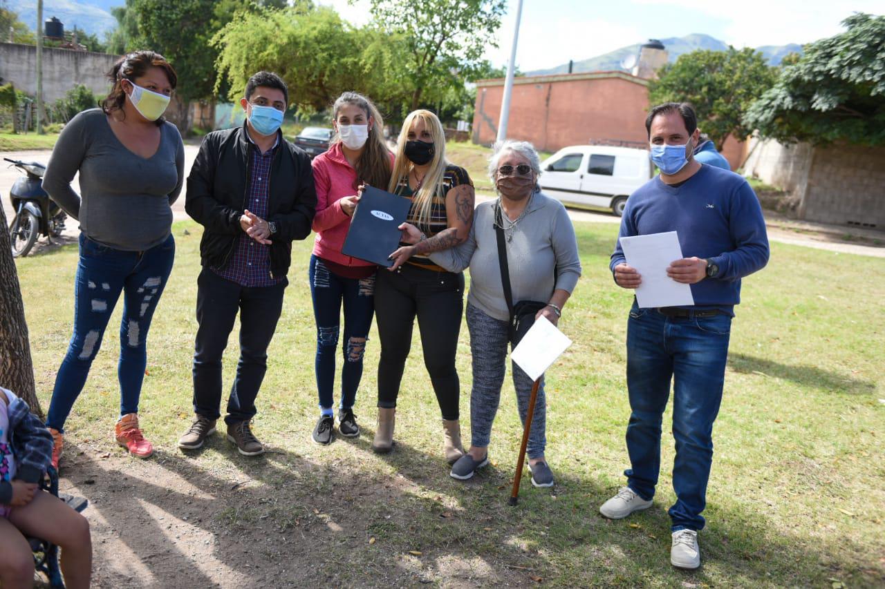 Barrio Activo Estado Presente: El Intendente Fabricio Daz se reuni con vecinos del barrio Argentino 