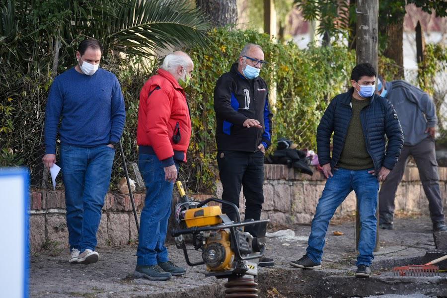 OBRAS PBLICAS: CONTINAN LOS TRABAJOS EN BARRIO CENTRO