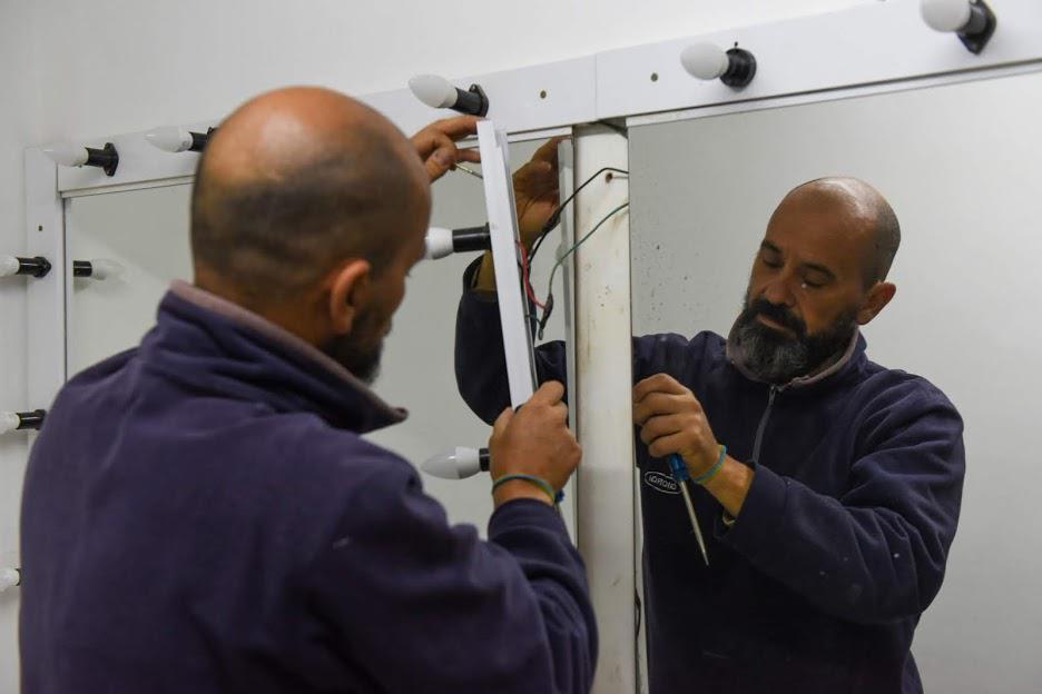 CULTURA: MEJORAS EN LA SALA POETA LUGONES Y EL CINE TEATRO ENRIQUE MUIO