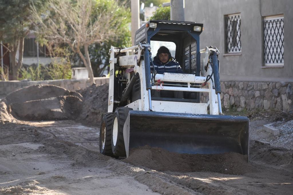 AVANZAN LOS TRABAJOS DE OBRA PBLICA EN CAPILLA DEL MONTE