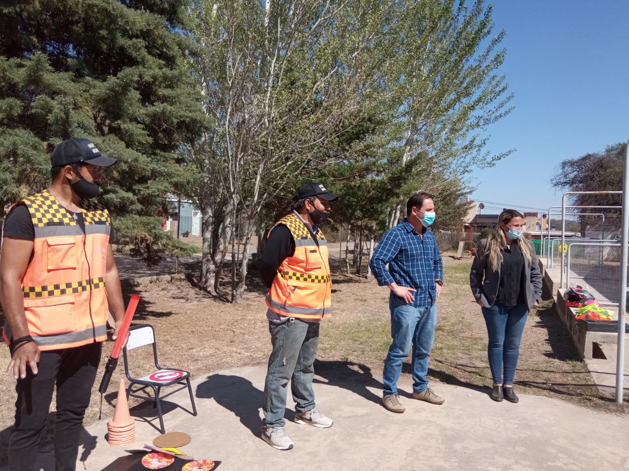 JUNTO AL JARDN DE INFANTES BELGRANO, EL MUNICIPIO TRABAJA EN LA EDUCACIN VIAL CON LOS MS CHICOS