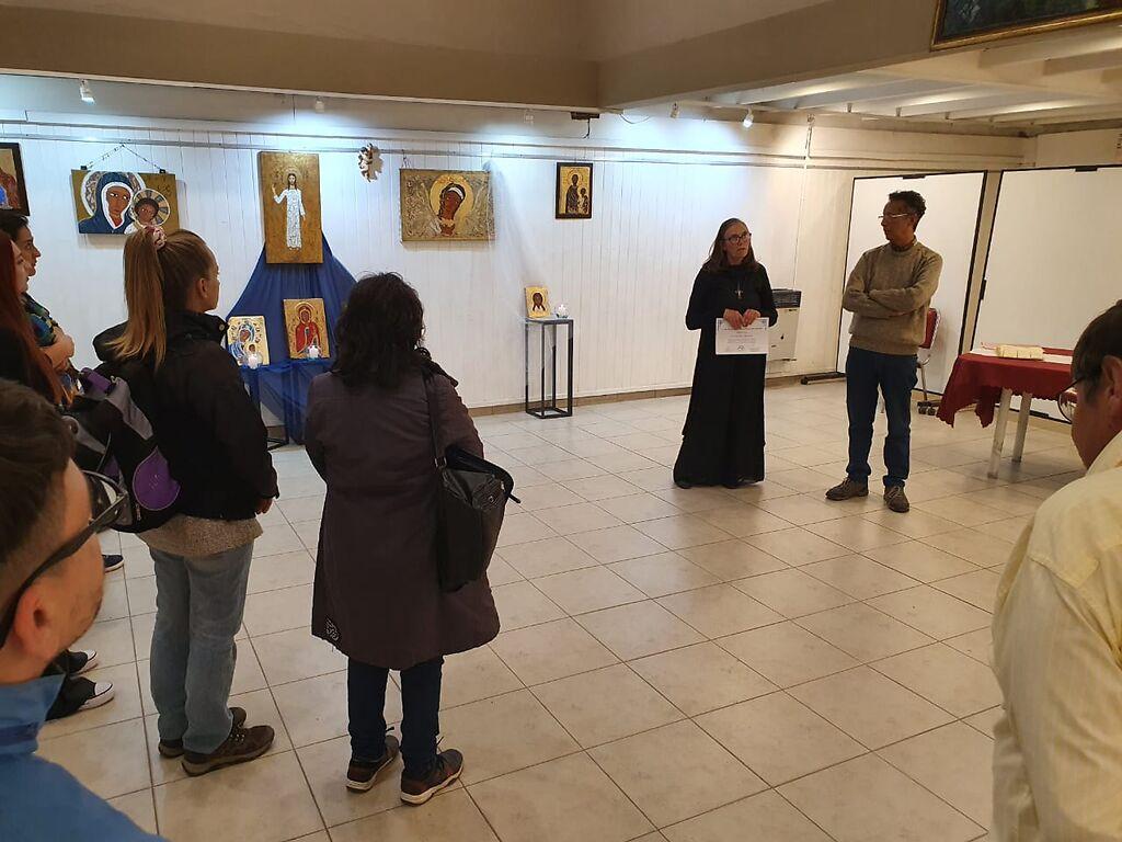 SEMANA SANTA: SE INAUGUR LA MUESTRA DE ARTE SACRO EN LA SALA POETA LUGONES