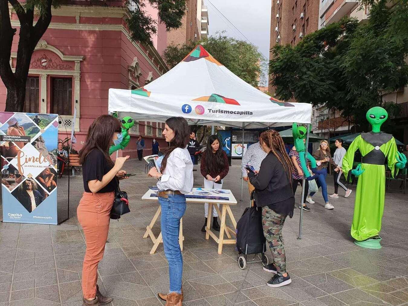 CAPILLA DEL MONTE LLEGA CON SU OFERTA TURSTICA AL CORAZN DE LA CAPITAL CORDOBESA