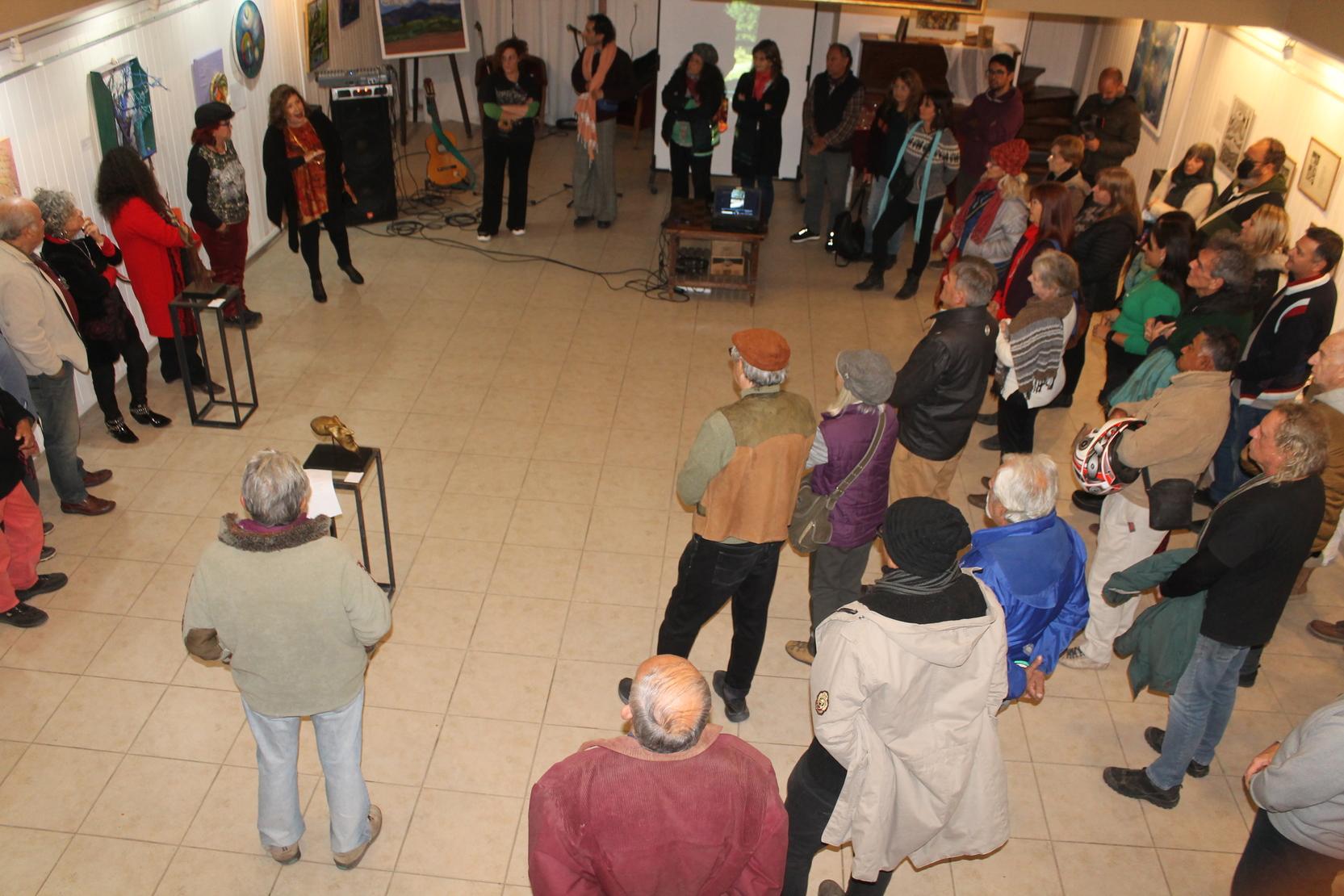 INAUGUR LA MUESTRA ENCUENTRO CON FLORENCIO MASTROTI EN RECUERDO AL ARTISTA CAPILLENSE