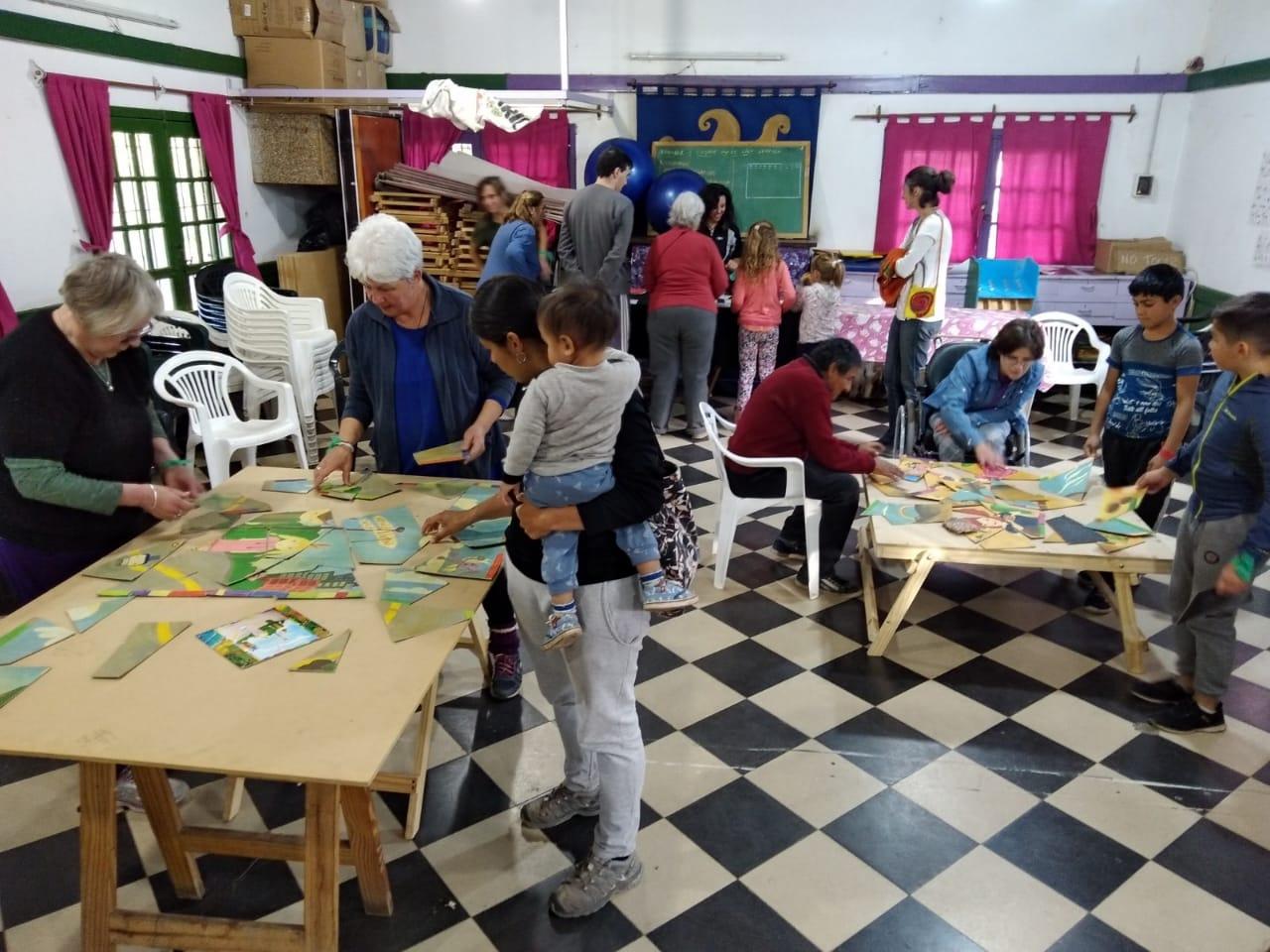 JORNADA RECREATIVA  PARA TODA LA FAMILIA EN EL CENTRO DE DA JUAN D. PERN