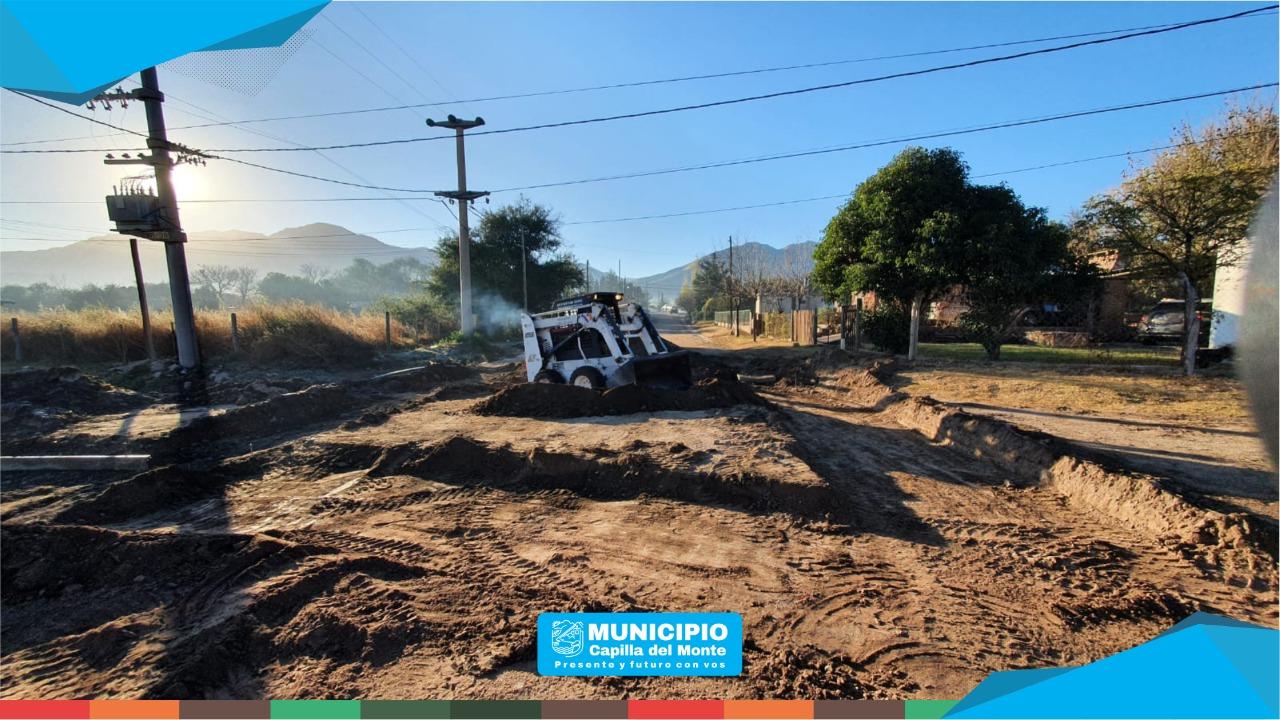 AVANZA LA SEGUNDA ETAPA DEL CORDN SERRANO EN BARRIO LAS FLORES