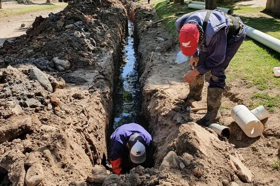 RENOVACIN DEL CAO CLOACAL SOBRE LA CALLE 25 DE MAYO