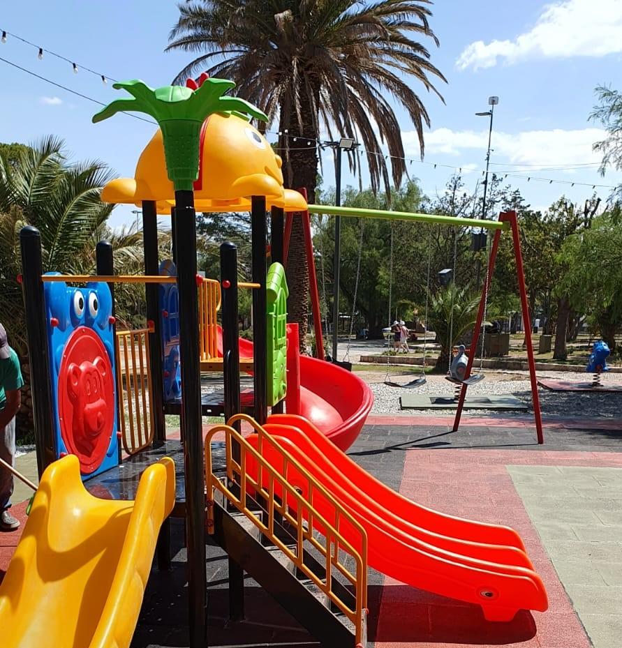 SE INAUGURO LA NUEVA ISLA DE JUEGOS PARA NIOS EN PLAZA SAN MARTIN