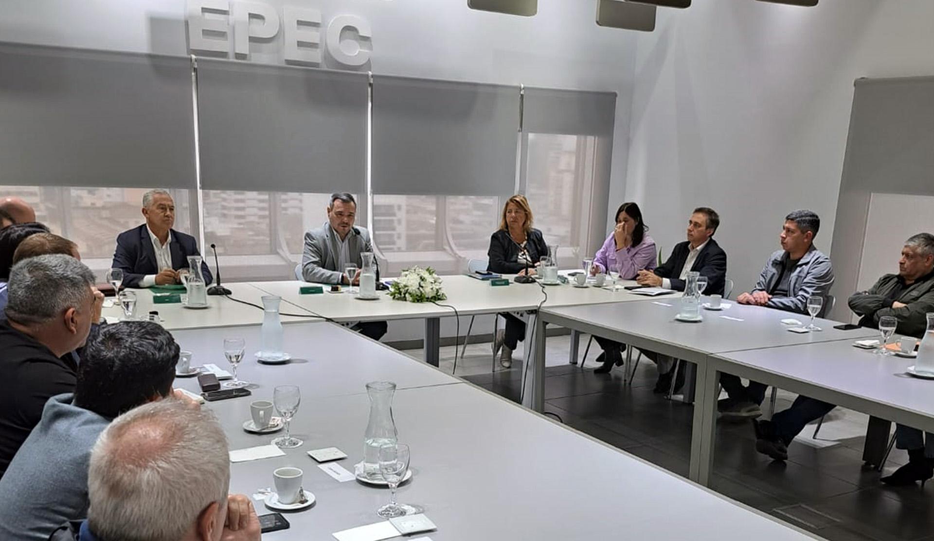 Comunidad Regional Punilla se rene con el Directorio de EPEC para abordar temas energticos clave.