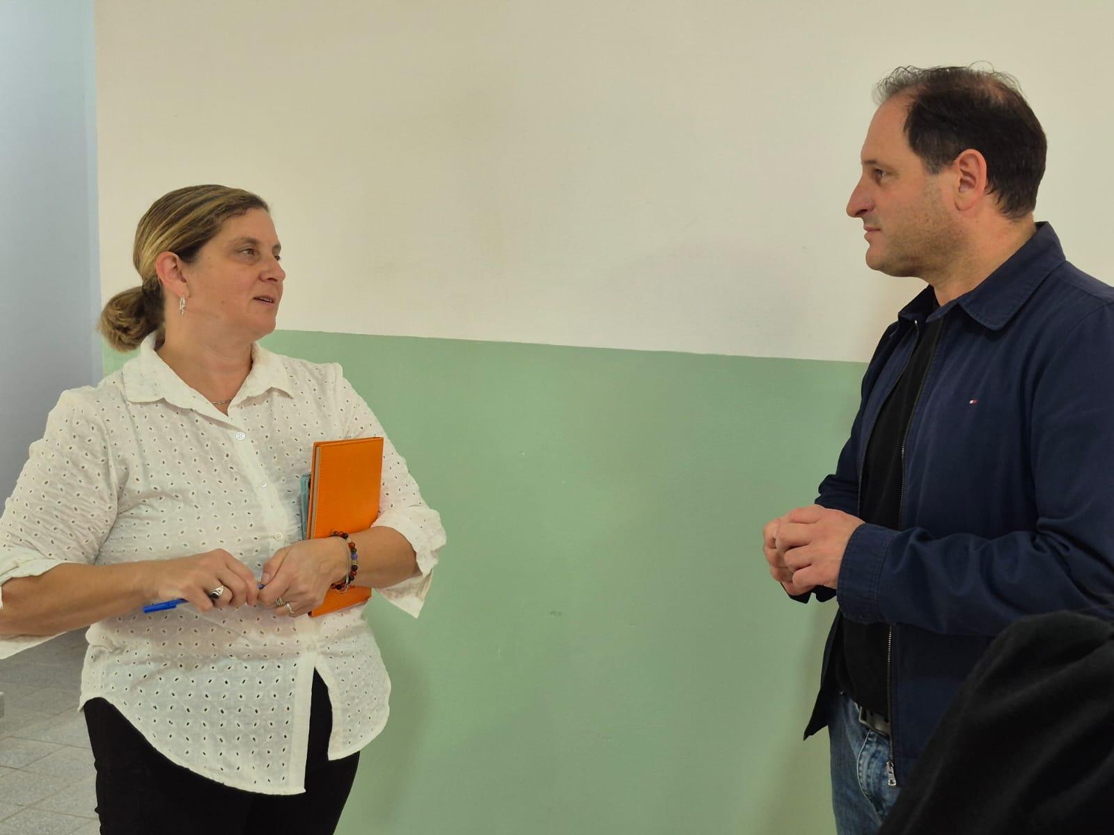 El Municipio apuesta por la infraestrucura en edificios educativos: nueva obra en Ipem 279